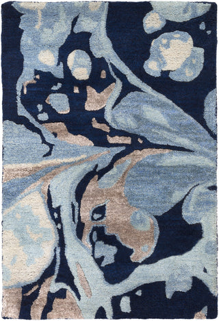 Surya Banshee BAN-3362 Navy Area Rug 2' x 3'