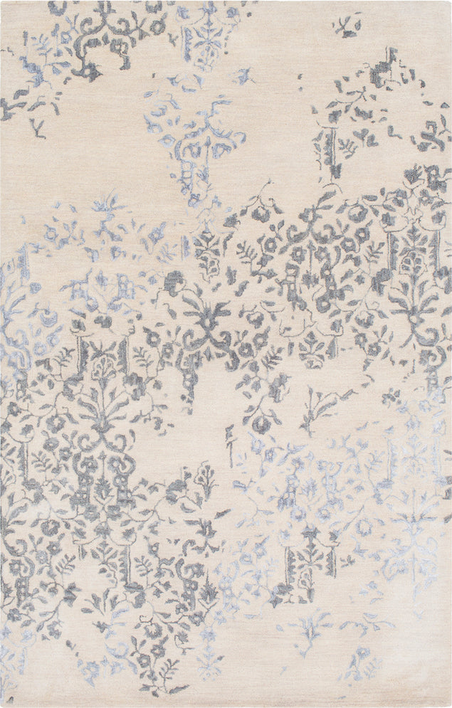 Surya Banshee BAN-3398 Moss Charcoal Light Gray Area Rug main image