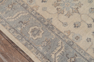 Momeni Banaras BNR-3 Beige Area Rug Close up