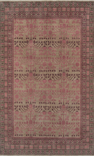 Momeni Banaras BNR-5 Pink Area Rug main image