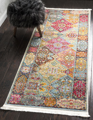 Unique Loom Baracoa T-F501 Multi Area Rug Runner Lifestyle Image