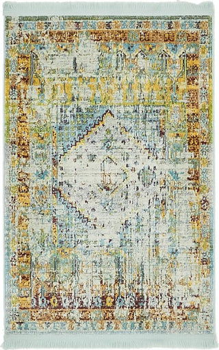 Unique Loom Baracoa T-F506 Light Blue Area Rug main image