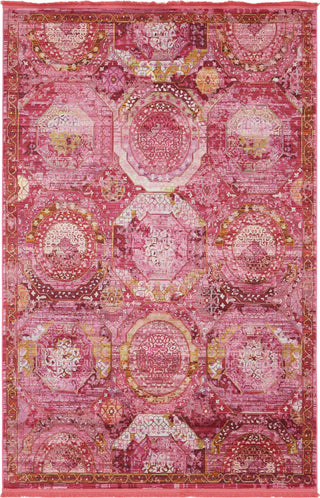 Unique Loom Baracoa T-F509 Pink Area Rug main image