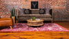 Unique Loom Baracoa T-F509 Pink Area Rug Rectangle Lifestyle Image