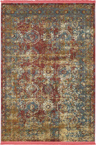 Unique Loom Baracoa T-F546 Red Area Rug main image