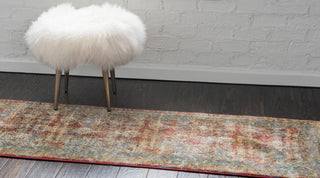 Unique Loom Baracoa T-F546 Red Area Rug Runner Lifestyle Image