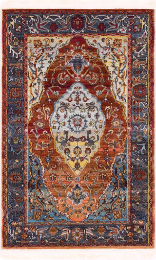 Unique Loom Baracoa T-F557 Rust Red Area Rug main image