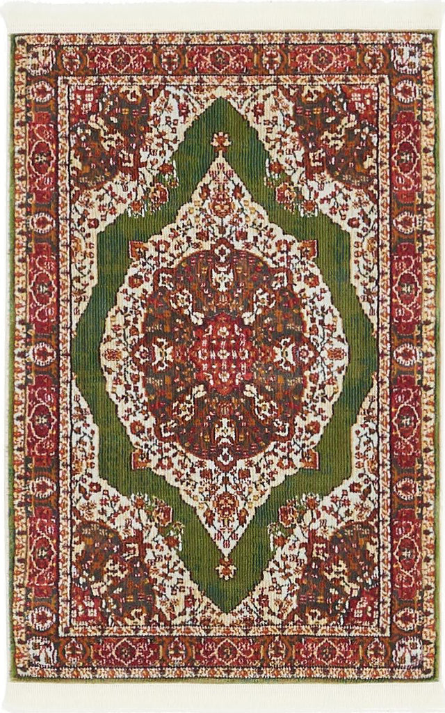 Unique Loom Baracoa T-F561 Green Area Rug main image