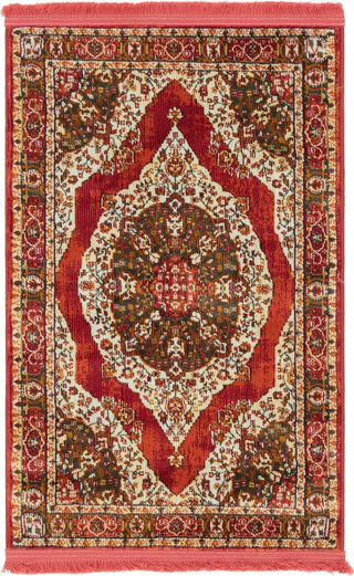 Unique Loom Baracoa T-F561 Red Area Rug main image