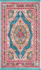 Unique Loom Baracoa T-F561 Turquoise Area Rug main image