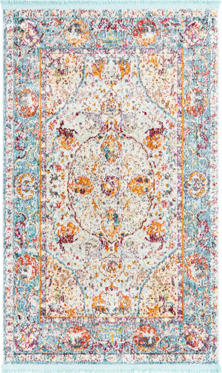 Unique Loom Baracoa T-F576 Light Blue Area Rug main image