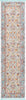Unique Loom Baracoa T-F576 Light Blue Area Rug Runner Top-down Image
