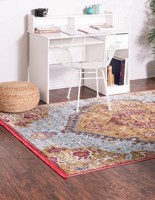 Unique Loom Baracoa T-HAVANA-1003 Gold Area Rug Rectangle Lifestyle Image