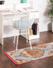 Unique Loom Baracoa T-HAVANA-1003 Gold Area Rug Runner Lifestyle Image