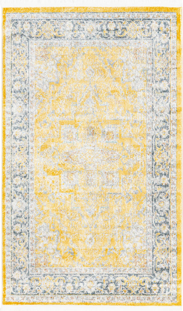 Unique Loom Baracoa T-HAVANA-1004 Yellow Area Rug main image