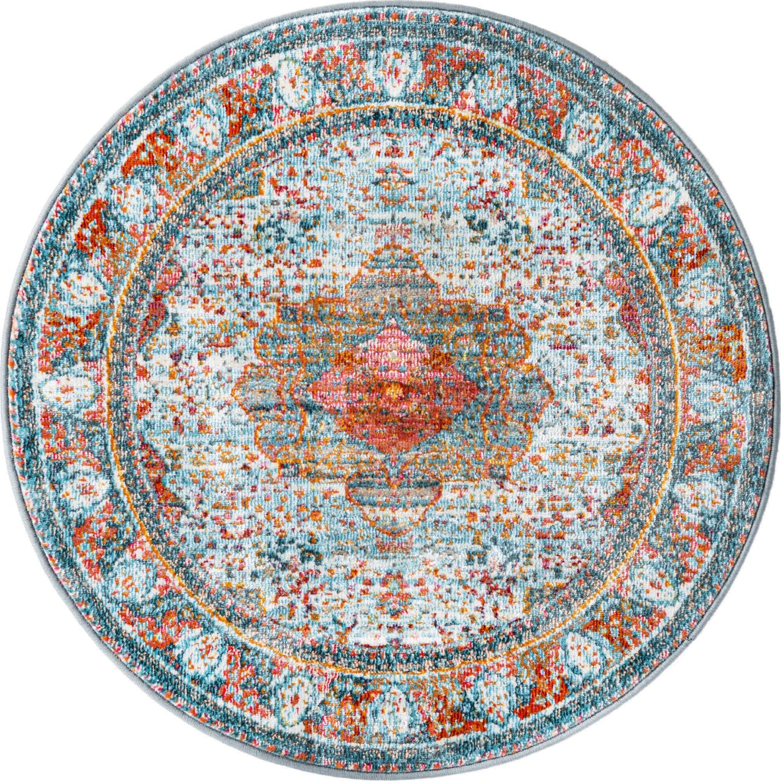 Unique Loom Baracoa T-HAVANA-1012 Light Blue Area Rug – Incredible