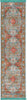 Unique Loom Baracoa T-HAVANA-1012 Light Blue Area Rug Runner Top-down Image