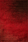 Loloi II Barcelona Shag BS-01 Red / Brown Area Rug main image