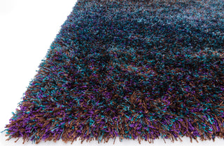 Loloi II Barcelona Shag BS-01 Twilight Area Rug Corner Image