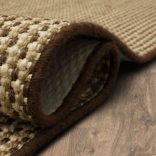 Karastan Modern Classics Basketweave Sisal Neutral Tri Color Area Rug