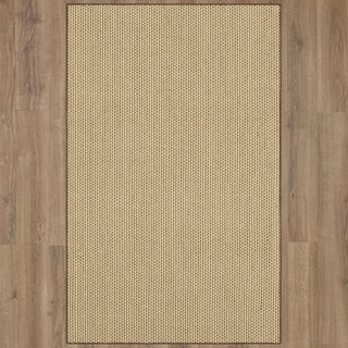 Karastan Modern Classics Basketweave Sisal Neutral Tri Color Area Rug