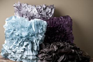 Surya Prom Ruffles and Rouching BB-033 Pillow 