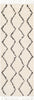 Surya Berber Shag BBE-2303 Charcoal Beige Area Rug Runner Image