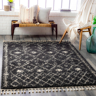 Surya Berber Shag BBE-2308 Area Rug Room Scene