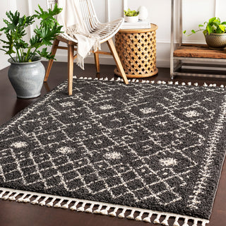 Surya Berber Shag BBE-2308 Area Rug Room Scene Feature