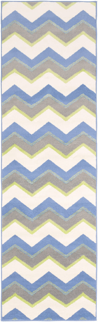 Surya Bambino BBO-5003 Cobalt Area Rug 2'3'' x 7'8'' Runner