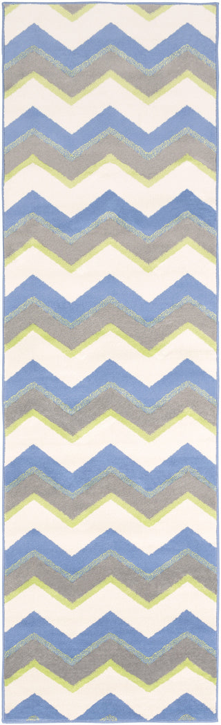 Surya Bambino BBO-5003 Cobalt Area Rug 2'3'' X 7'8'' Runner