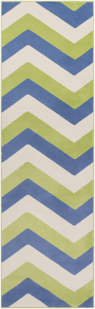 Surya Bambino BBO-5011 Lime Area Rug 2'3'' x 7'8'' Runner