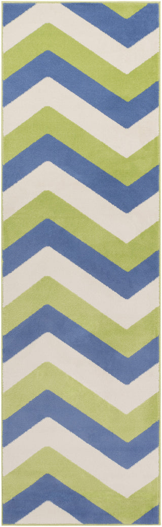 Surya Bambino BBO-5011 Lime Area Rug 2'3'' X 7'8'' Runner