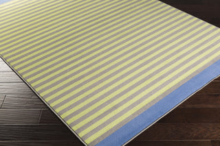 Surya Bambino BBO-5012 Lime Machine Loomed Area Rug Corner Shot