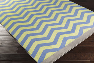 Surya Bambino BBO-5018 Lime Machine Loomed Area Rug Corner Shot