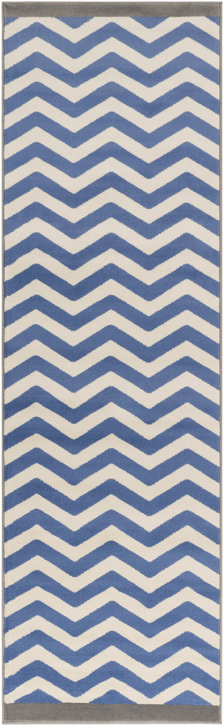 Surya Bambino BBO-5021 Cobalt Area Rug 2'3'' x 7'8'' Runner