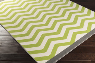 Surya Bambino BBO-5022 Lime Machine Loomed Area Rug Corner Shot