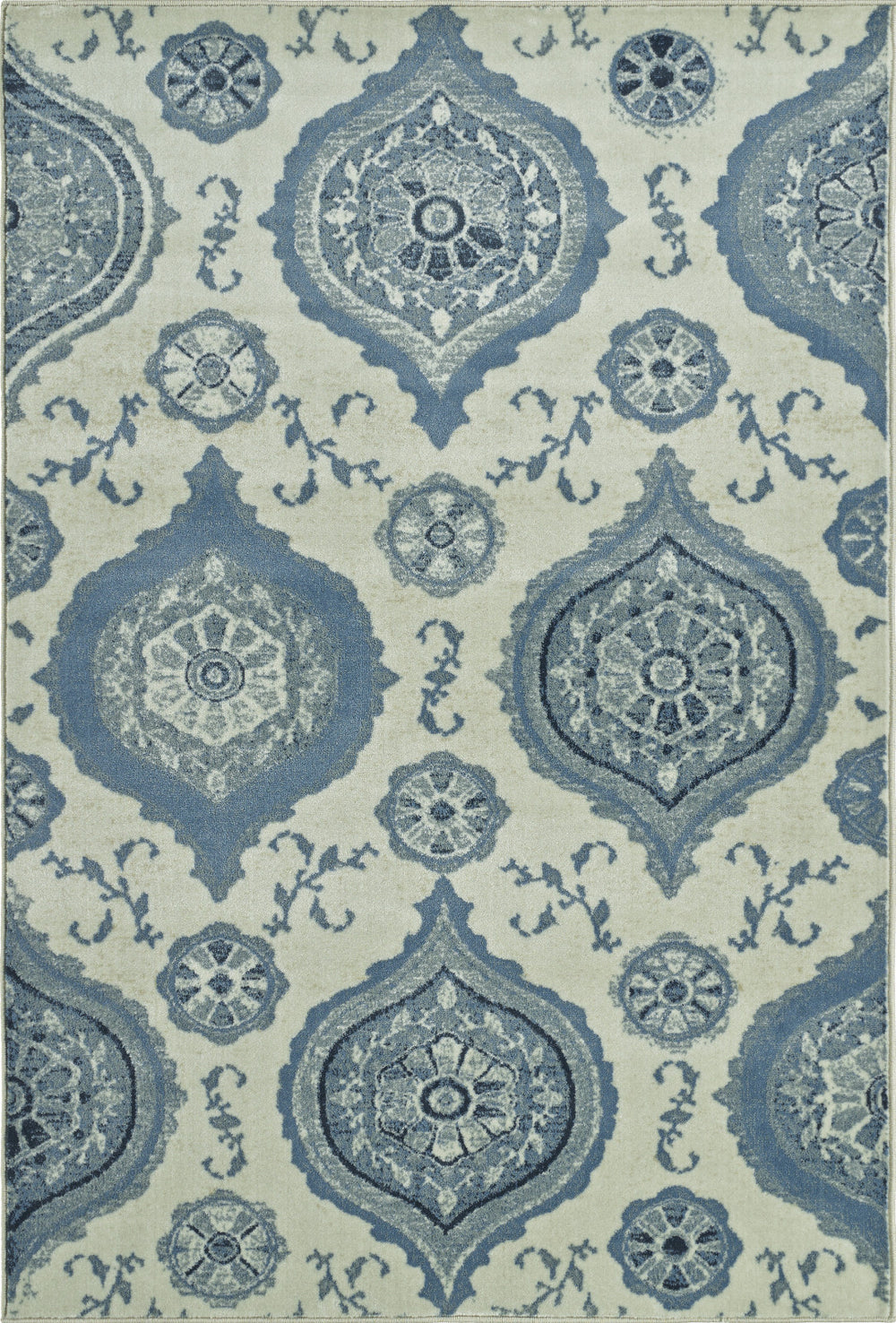Dalyn Beckham BC1548 Ivory Area Rug