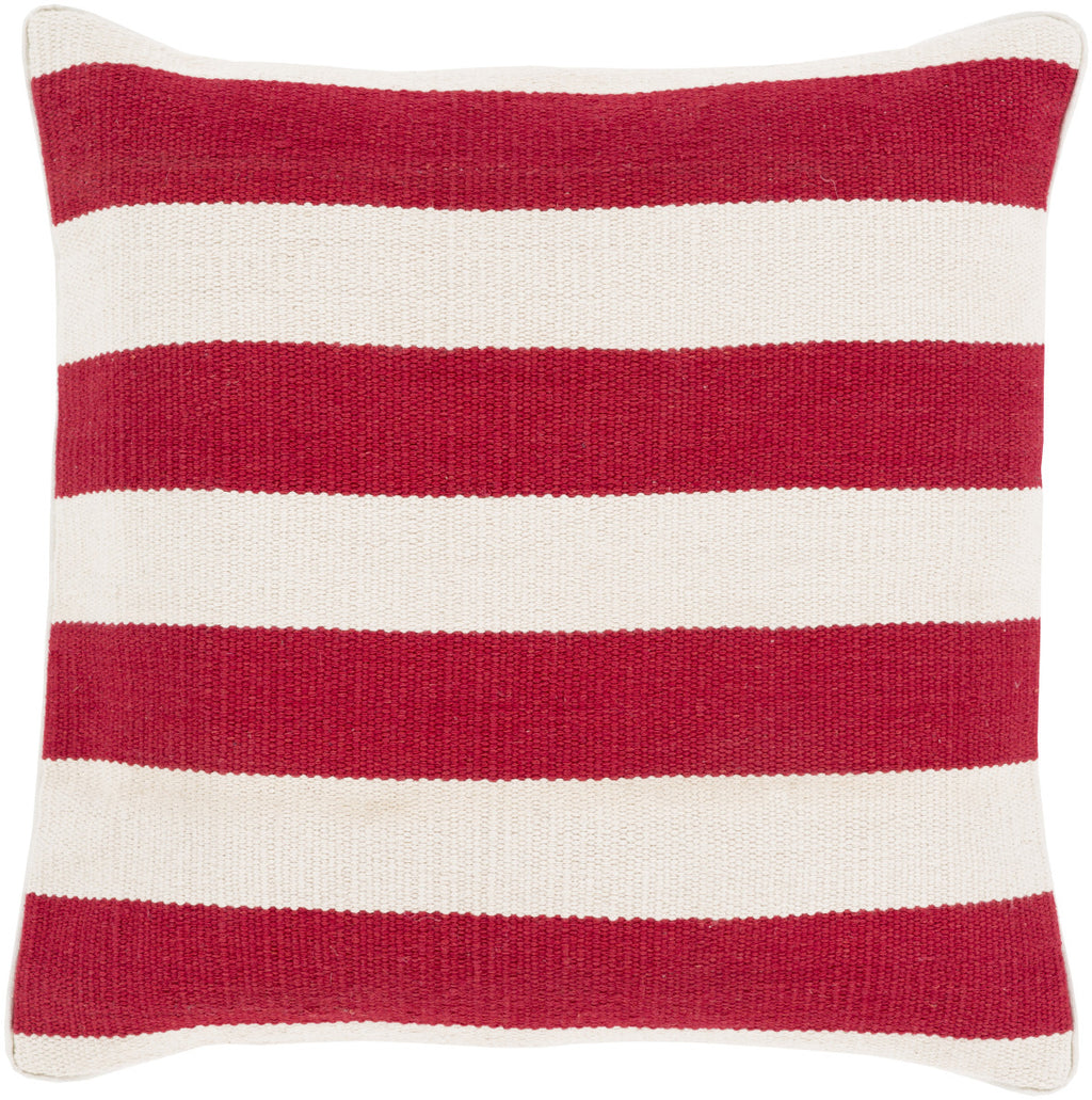 Surya Bold Geo Simple in Stripe BD-002 Pillow 18 X 18 X 4 Poly filled