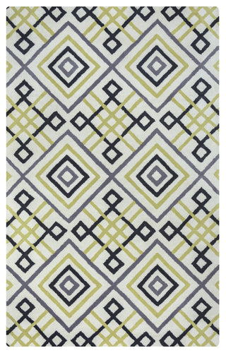 Rizzy Bradberry Downs BD8590 Green/Ochre Area Rug