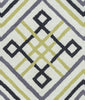 Rizzy Bradberry Downs BD8590 Green/Ochre Area Rug Detail Shot