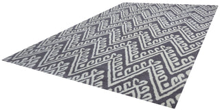 Rizzy Bradberry Downs BD8592 Grey Area Rug Angle Shot