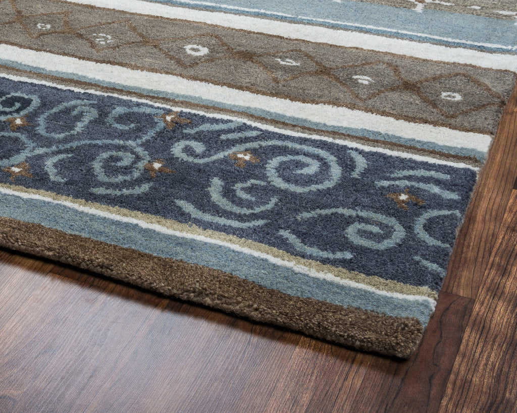 Rizzy Bradberry Downs BD8596 Area Rug Corner Shot Feature