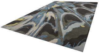 Rizzy Bradberry Downs BD8597 Blue Area Rug Angle Shot