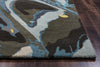 Rizzy Bradberry Downs BD8597 Blue Area Rug Edge Shot