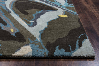 Rizzy Bradberry Downs BD8597 Blue Area Rug Edge Shot