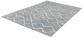 Rizzy Bradberry Downs BD8598 Blue Area Rug Angle Shot