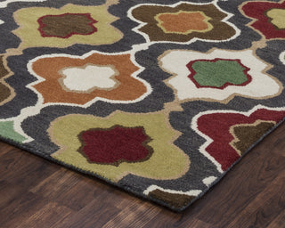 Rizzy Bradberry Downs BD8603 Warm Grey Area Rug Corner Shot