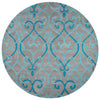 Rizzy Bradberry Downs BD8857 Blue Area Rug 