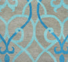 Rizzy Bradberry Downs BD8857 Blue Area Rug Detail Shot